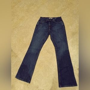Levi's 515 bootcut size 10L denim jeans 10 x 34